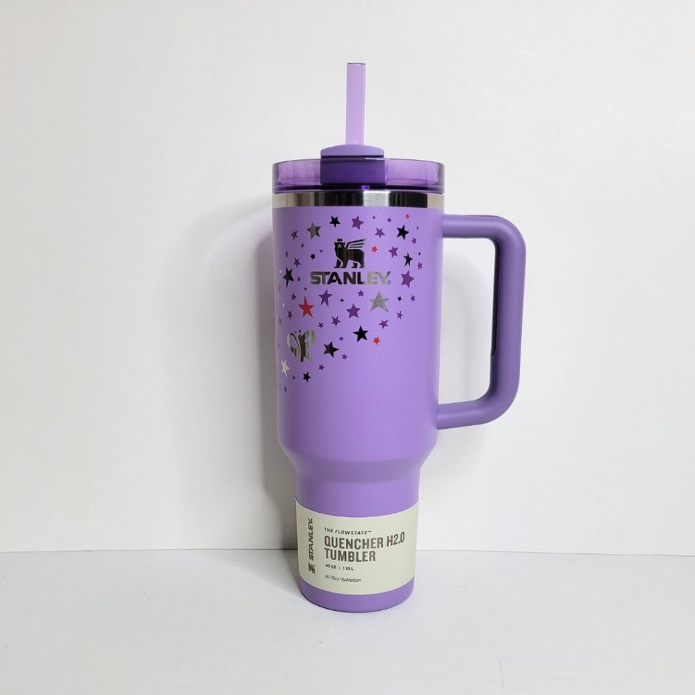 STANLEY X OLIVIA RODRIGO 40oz H2.0 FlowState Quencher Tumbler NEW - Picture 2 of 11